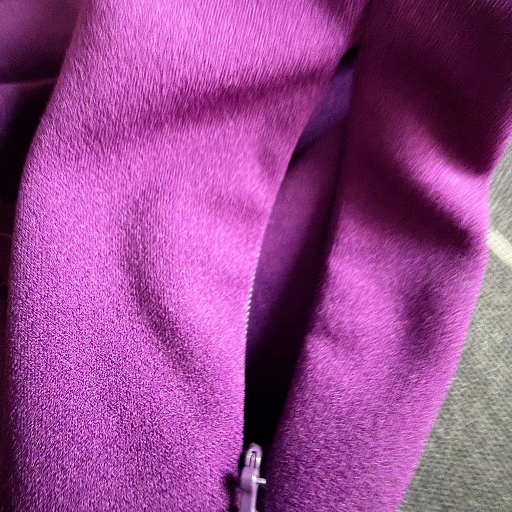 Chic Purple Ruffle Maxi Dress - Picture 3 of 7